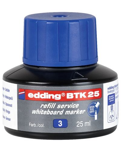 Călimară Edding BTK 25 - albastru, 25 ml - 1