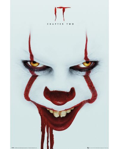 Poster maxi GB eye Movies: IT - Face (Chapter 2) - 1