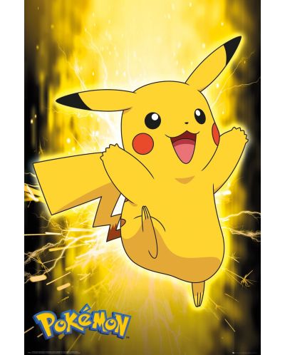 Poster maxi GB Eye Pokémon - Pikachu Neon - 1