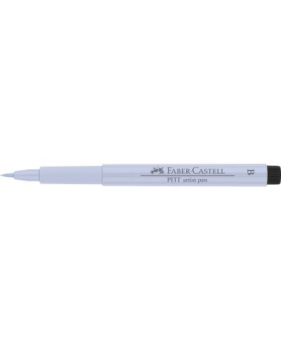 Marker cu pensula Faber-Castell Pitt Artist - Indigo deschis (220) - 4