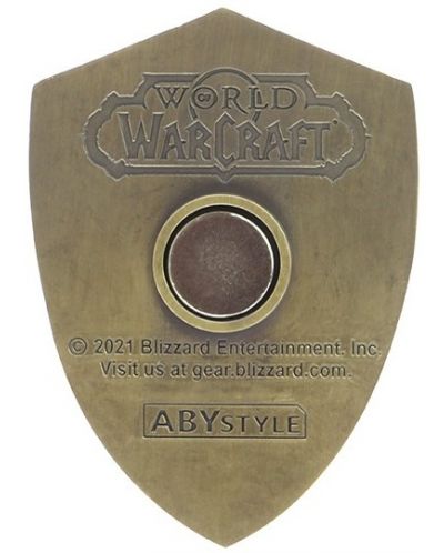 Magnet de jocuri ABYstyle: World of Warcraft - Logo Alianța - 2