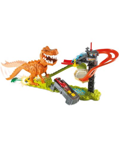 Hot wheels shop t rex track