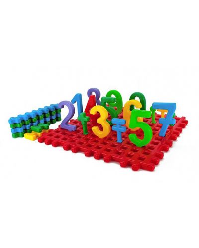 Mini-constructor pentru copii cu numere - 1
