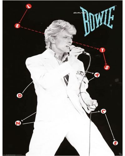 Maxi poster GB eye Music: David Bowie - Let's Dance - 1