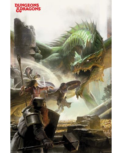 Poster maxi GB eye Games: Dungeons & Dragons - Adventure - 1