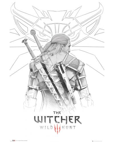 Poster maxi GB eye - The Witcher: Geralt - 1