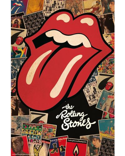 Maxi poster GB eye Music: The Rolling Stones - Collage - 1