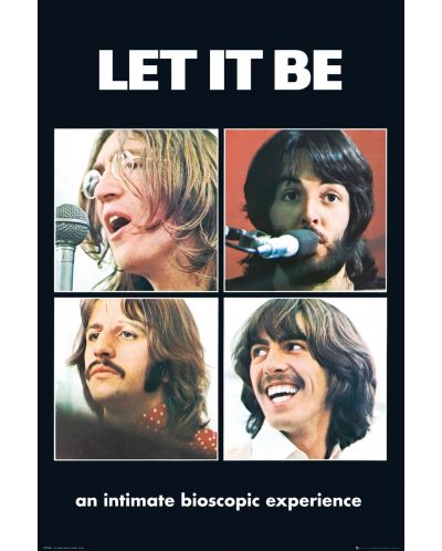 Poster maxi GB eye - The Beatles: Let It Be - 1
