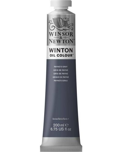 Vopsea de ulei Winsor & Newton Winton - Grey Payne, 200 ml - 1