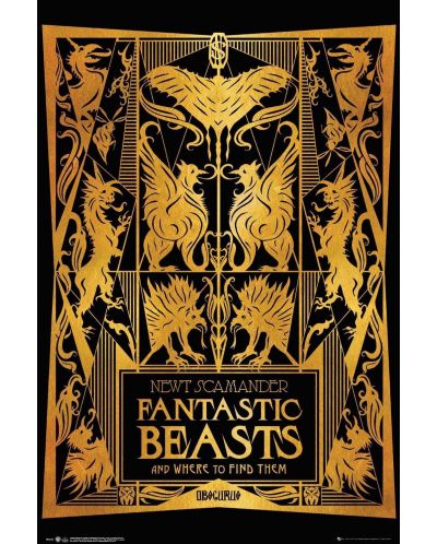 Poster maxi GB Eye Fantastic Beasts 2 - Book Cover - 1