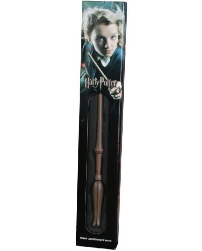 Bagheta magica The Noble Collection Movies: Harry Potter - Luna Lovegood, 38 cm - 3