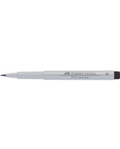 Marker cu pensula Faber-Castell Pitt Artist - Gri rece I (230)	 - 4