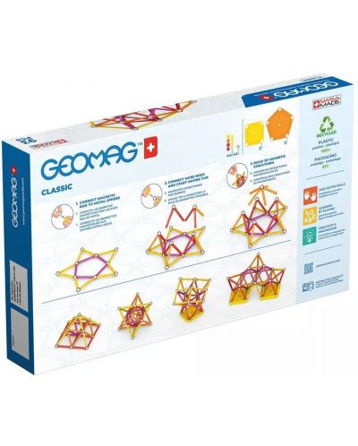 Constructor magnetic Geomag - Classic, 93 de piese - 6