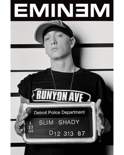 Poster maxi Pyramid - Eminem (Mugshot) - 1