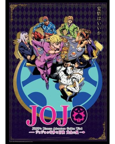 Maxi poster ABYstyle Animation: JoJo's Bizarre Adventure - Golden Wind	 - 1