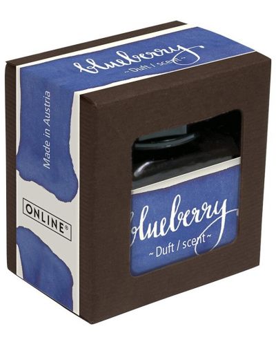 Cerneală parfumată Online - Blueberry - albastru, 15 ml - 2
