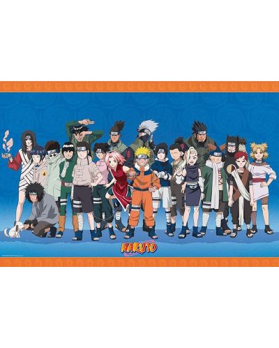 Maxi poster ABYstyle Animation: Naruto - Konoha Ninjas - 1