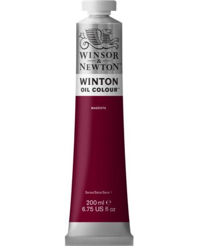 Winsor & Newton Winton Vopsea de ulei Winton - Magenta, 200 ml - 1