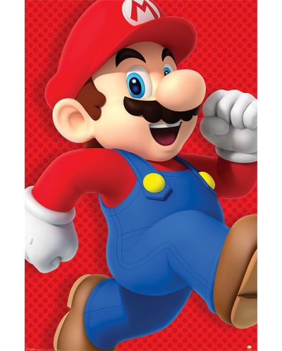 Poster maxi Pyramid - Super Mario (Run) - 1