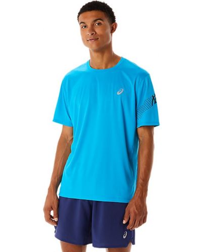 Tricou pentru bărbați Asics - Icon SS Top, albastru - 1