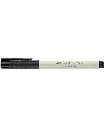 Marker cu pensula  Faber-Castell Pitt Artist - Gri cald I (270)	 - 2