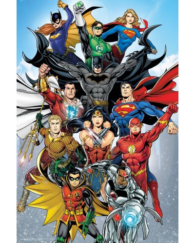 Poster maxi GB eye DC Comics: Justice League - Rebirth - 1