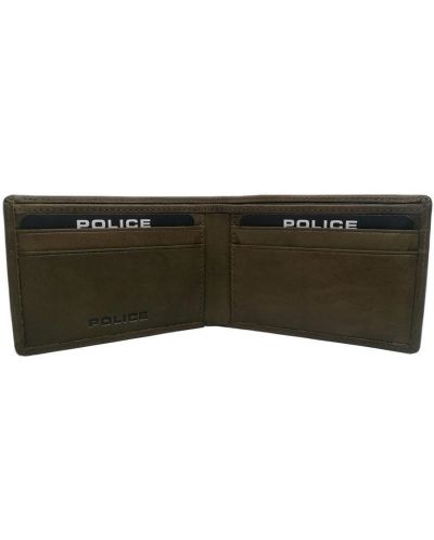 Portofel pentru bărbați Police - Spike, culoare kaki - 2