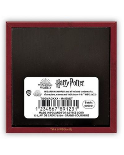 Cadou bun Magnet Filme: Harry Potter - Hogwarts Red - 2