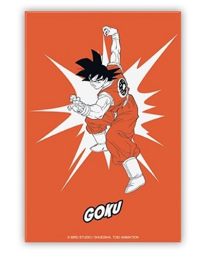 Magnet de animație The Good Gift: Dragon Ball Z - Goku (POP Color) - 1