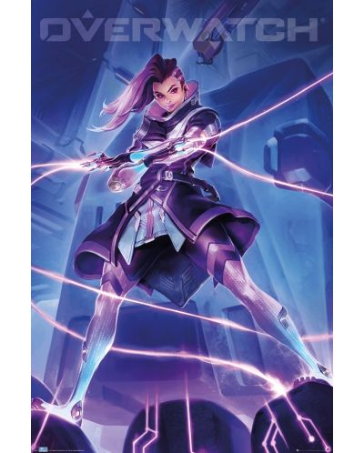 Poster maxi GB eye Games: Overwatch - Sombra - 1