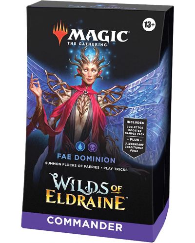 Magic The Gathering: Wilds of Eldraine Commander Deck - Fae Dominion - 1