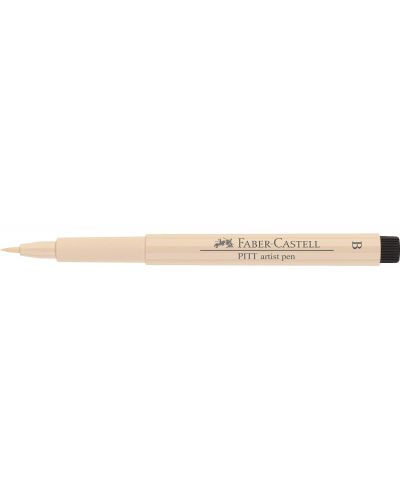 Marker cu pensula Faber-Castell Pitt Artist - Culoarea caisei (116) - 4