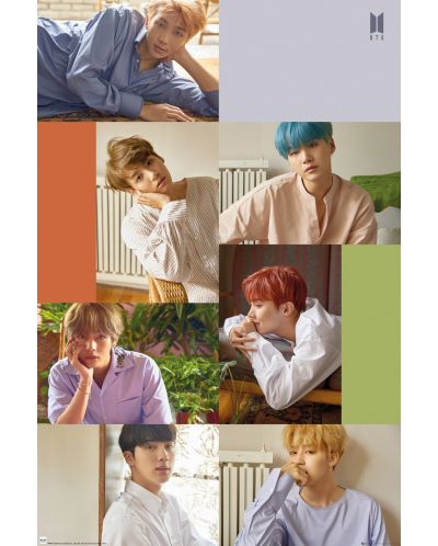 Poster maxi GB eye Music: BTS - Group Collage - 1