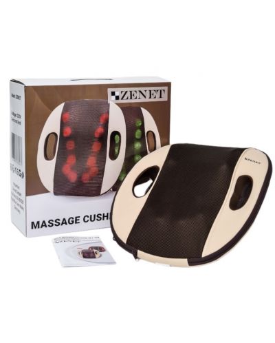 Perna pentru masaj spatelui Zenet - Zet-728, maro - 8