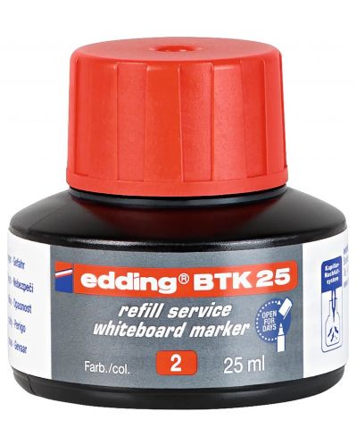 Călimară Edding BTK 25 - roșu, 25 ml - 1