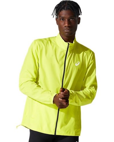 Geacă sport pentru bărbați Asics - Core Jacket Sour Yuzu, galbenă - 2