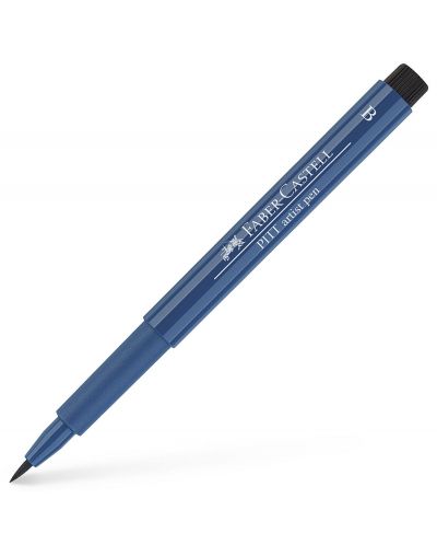 Marker cu pensula Faber-Castell Pitt Artist - Indanthrene Blue (247) - 1