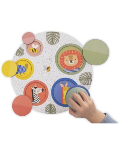 Puzzle magnetic Taf Toys - Peek-A-Boo - 3