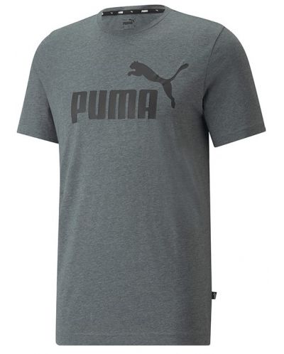 Tricou pentru bărbați Puma - ESS Heather Tee, gri - 1