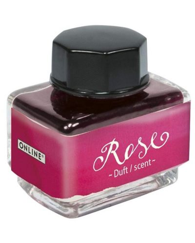 Cerneală parfumată Online - Rose, roz, 15 ml - 1