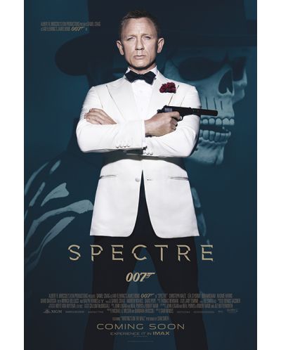 Poster maxi Pyramid - James Bond (Spectre - Skull) - 1