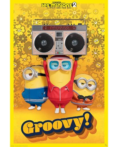 Maxi poster GB eye Animation: Minions - Groovy! - 1