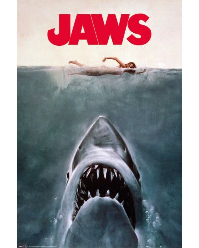 Poster maxi GB eye Movies: Jaws - Key Art - 1