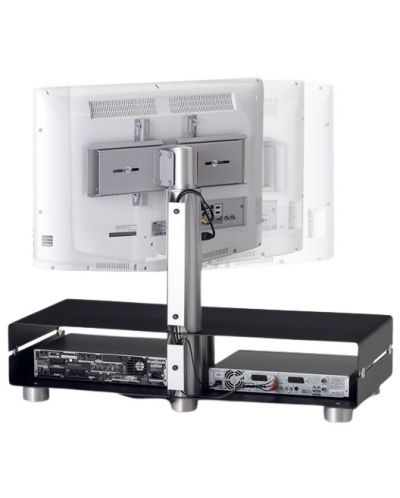 Masă pentru echipamente audio și video Spectral - Curve QX111, negru - 2