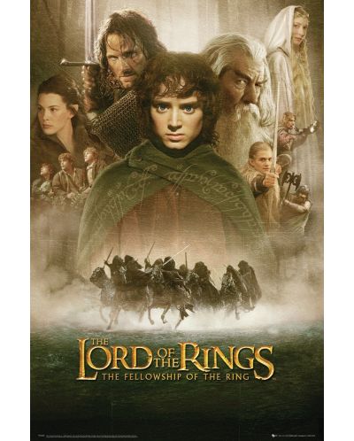 Poster maxi GB Eye Lord Of The Rings - Fellowship Of The Ring - 1