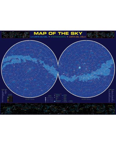 Puzzle Eurographics de 1000 piese - Harta cerului - 2