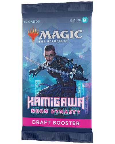 Magic the Gathering - Kamigawa: Neon Dynasty Draft Booster - 1