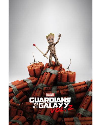 Poster maxi Pyramid - Guardians Of The Galaxy Vol. 2 (Groot Dynamite) - 1