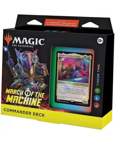 Magic The Gathering: March of the Machine Commander Deck - Tinker Time - 1