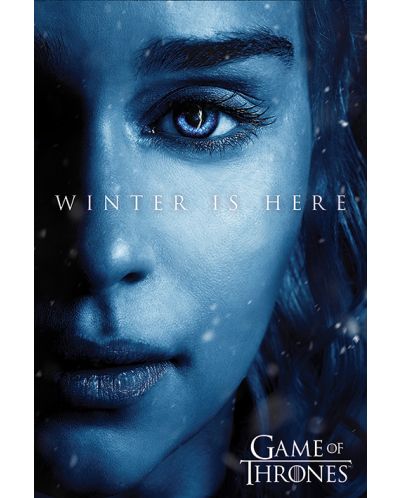 Poster maxi Pyramid - Game Of Thrones (Winter is Here - Daenerys) - 1